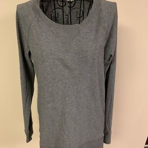 J Crew grey sweater size M 100% cotton